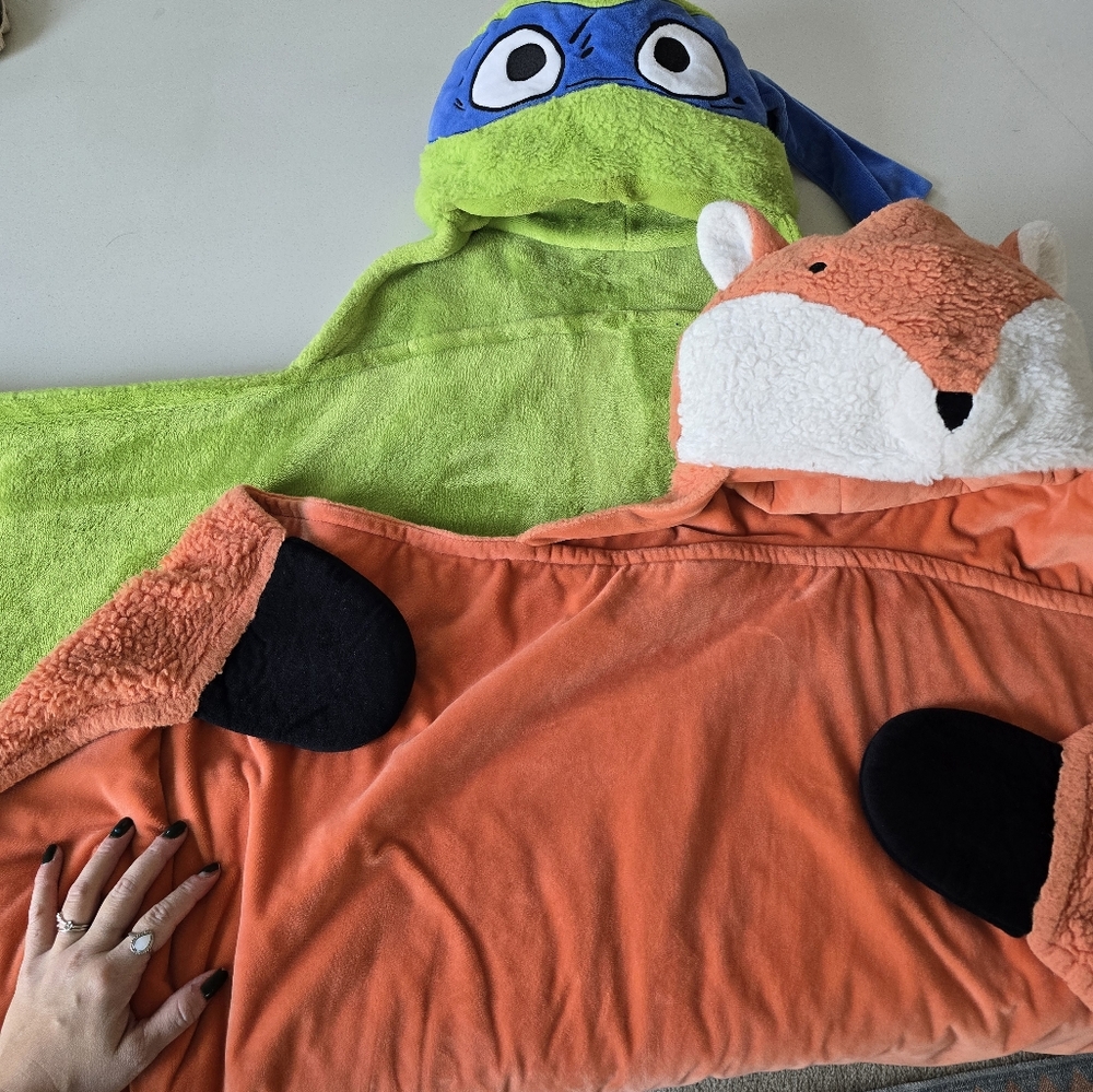 Kids Blanket with Hood